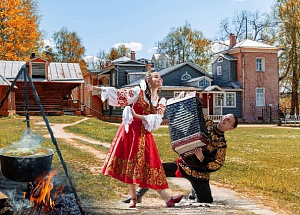 Аксаковская уха в Мураново
