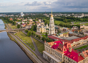 Золотое Кольцо Приморский город Рыбинск 